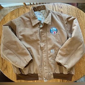 Men’s Carhartt coat FRJ195 Brown 2XL large regular